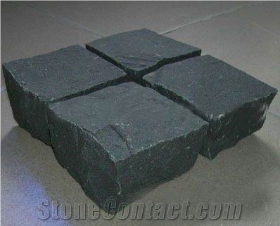 Zhangpu Black Basalt Stone Cobble