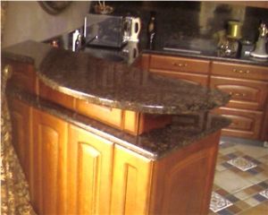 Tan Brown Granite Bar Top