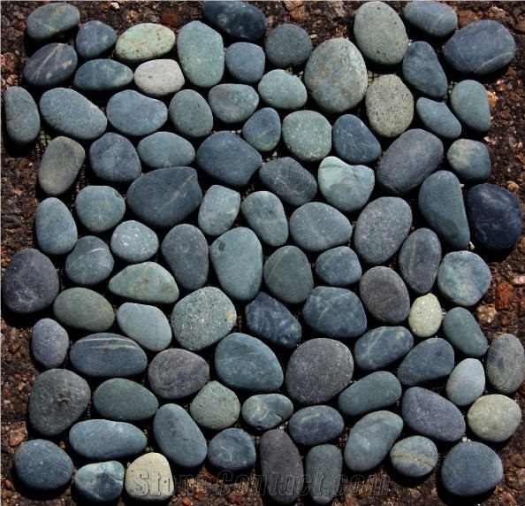 Ocean Blue Pebble Stone