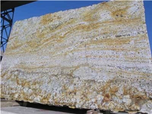 Juparana Tiger Granite Slab