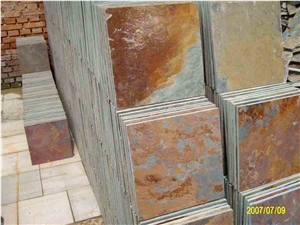 Multicolor Slate Tiles