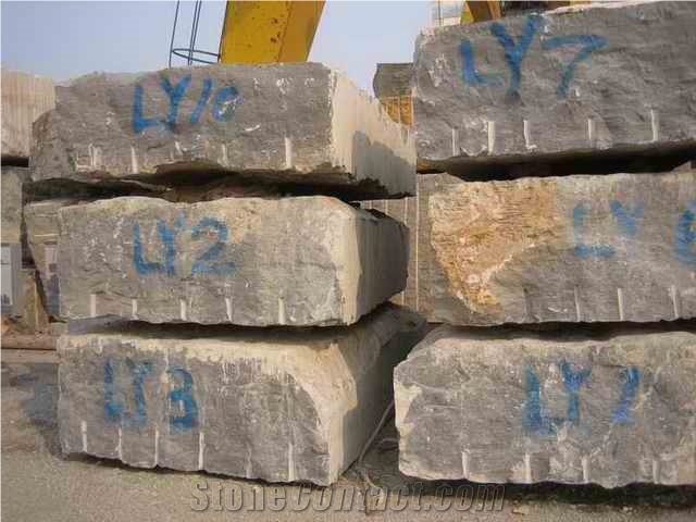 China Blue Limestone Blocks