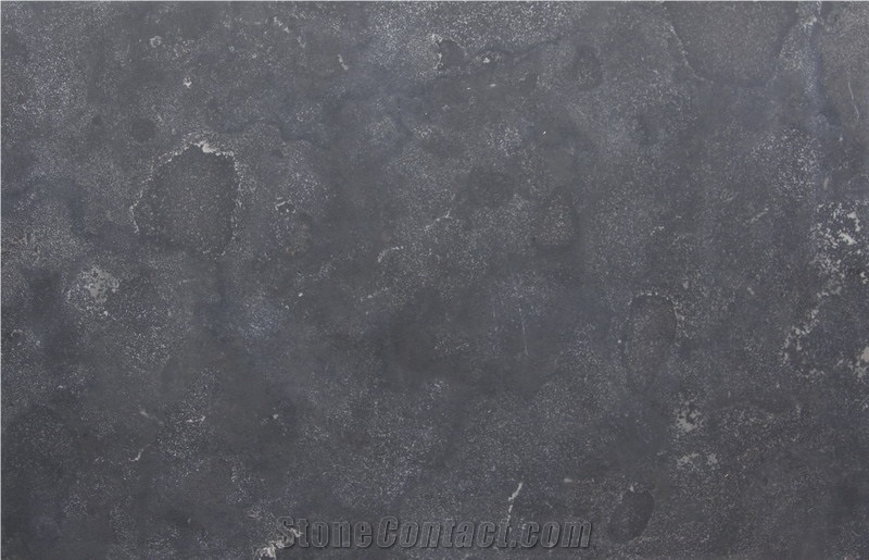 China Blue Limestone Honed Slabs & Tiles