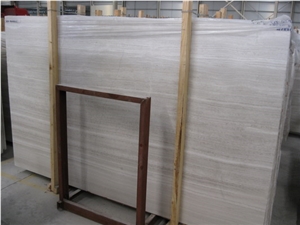 White Grains Limestone Vein Cut Slabs