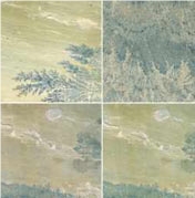 Fossil Sandstone Slabs & Tiles, India Beige Sandstone