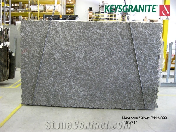 Meteorus Granite Slab, Brazil Grey Granite