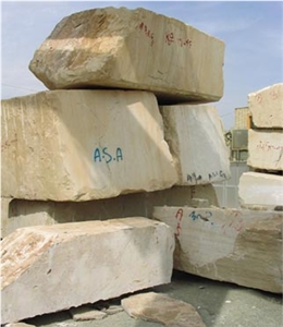 Gohare Limestone Blocks, Iran Beige Limestone