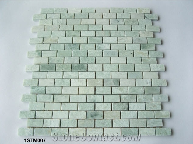 Polished Ming Green Mosaic