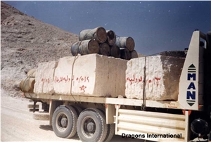 Galala Marble Blocks, Egypt Beige Marble