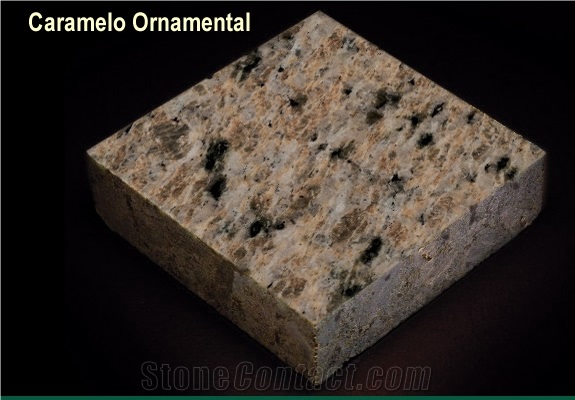 Caramelo Ornamental Granite Tile