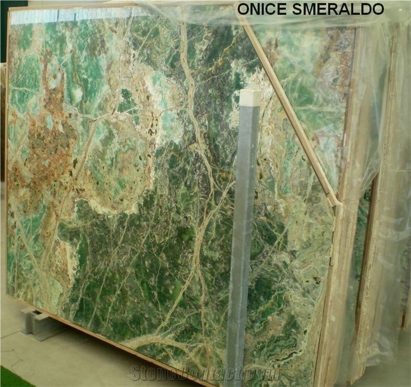 Onice Smeraldo Onyx Slab, Pakistan Green Onyx