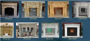 Hand Carved Marble Fireplaces