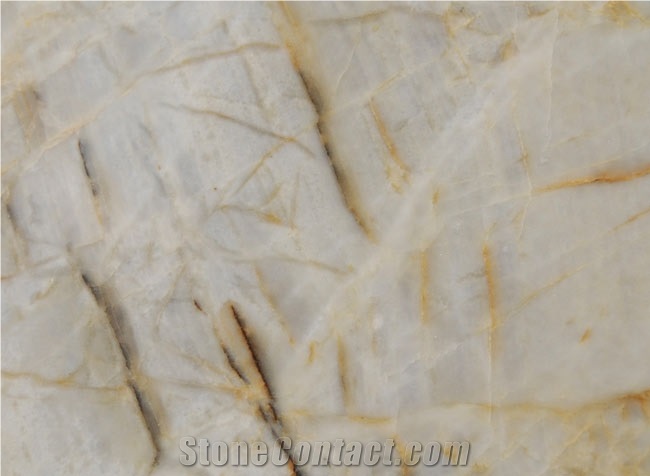 White Bamboo Quartzite Slabs & Tiles, Brazil Beige Quartzite