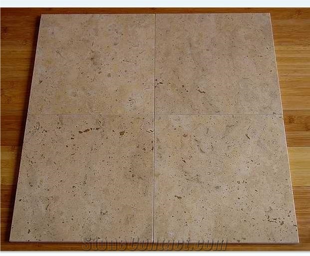 Cream Chinese Limestone Slabs & Tiles, China Beige Limestone