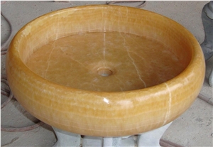 Honey Onyx Basin Sink