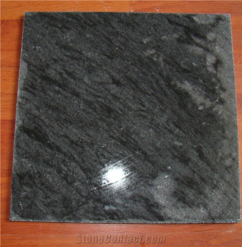Natural Black Ice Marble
