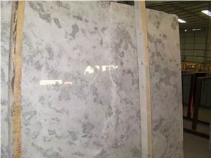Cinese Silver Light Marble Slab, China Grey Marble