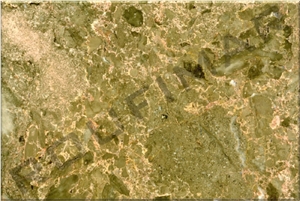 Brecha De Tavira Limestone Slabs & Tiles, Portugal Green Limestone