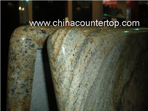 Prefab Yellow Granite Countertop