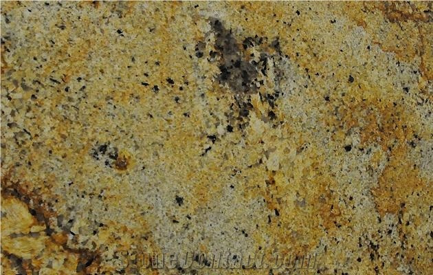 Namib Gold Granite Slabs & Tiles, Namibia Yellow Granite
