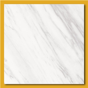 Volakas Marble Slabs & Tiles, Greece White Marble