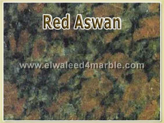 Red Aswan (Rosa Aswan Medium ), Aswan Red Granite Slabs