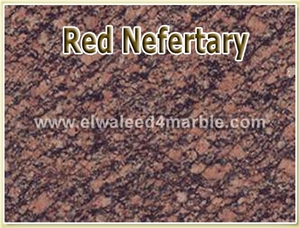 Red Nefertary Granite Slabs, Egypt Red Granite