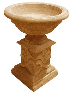 Indus Gold Marble Planter