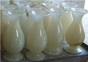 Onyx Flower Vase