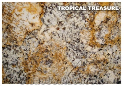 Tropical Treasure Granite Slabs & Tiles