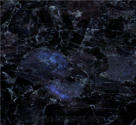 Galactic Blue Granite Slabs & Tiles, Ukraine Blue Granite