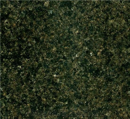 Verde Olivo Granite Slabs & Tiles, Ukraine Green Granite