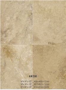 Antique Travertine Slabs & Tiles