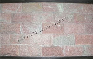 Red Quartzite Wall Tile