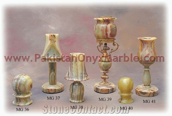 Flower Vases, Pots, Ash Trays, Table Lamp, Candle