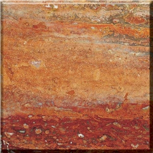 Red Travertine Slabs & Tiles