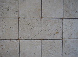 Classic Travertine Tumbled Slabs & Tiles, Turkey Beige Travertine