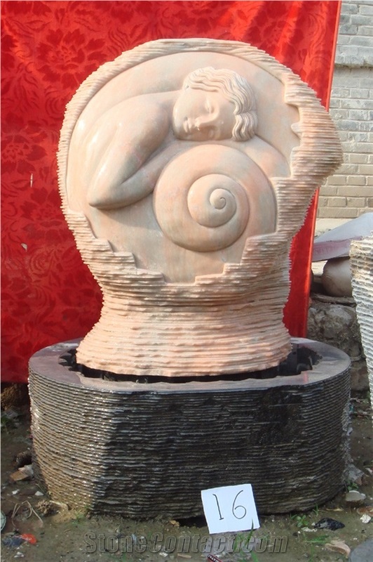 Beige Sandstone Sculpture
