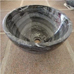 Ancient Vein Marble Sink