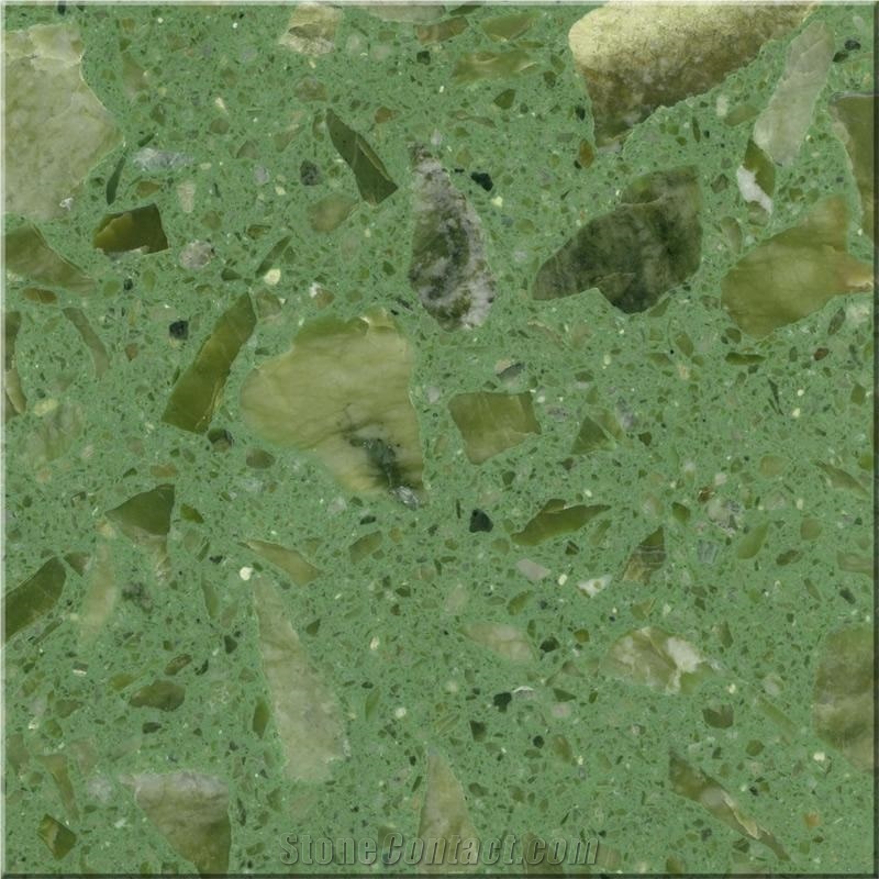 Leaf Green Artificial Stone - BB1048