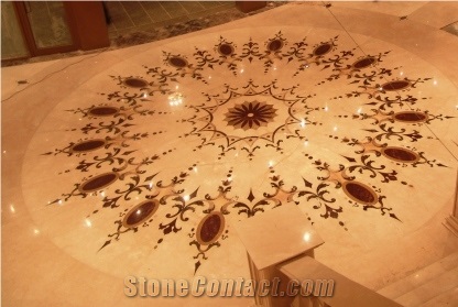 Water Jet Egyptian Marble