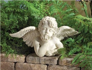 White Marble Angel Statues Sculptures