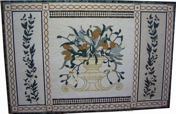 Ceramic Mosaic Medallion