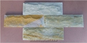 Beige Sandstone Mushroomed Wall Cladding