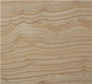 China Wooden Sandstone Slabs & Tiles, China Beige Sandstone