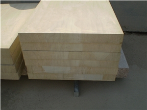 China Yellow Sandstone Slabs & Tiles