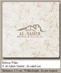 Hebron White Limestone Slabs & Tiles, Israel White Limestone