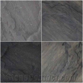 Sagar Black Sandstone Slabs & Tiles, India Black Sandstone