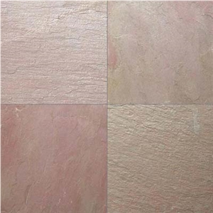 Lime Pink Limestone Slabs & Tiles