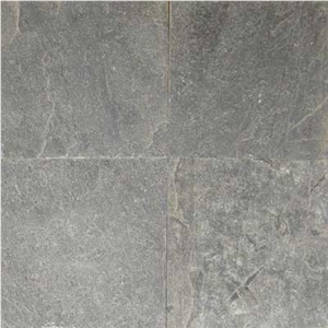 Silver Grey Slate Slabs & Tiles, India Grey Slate